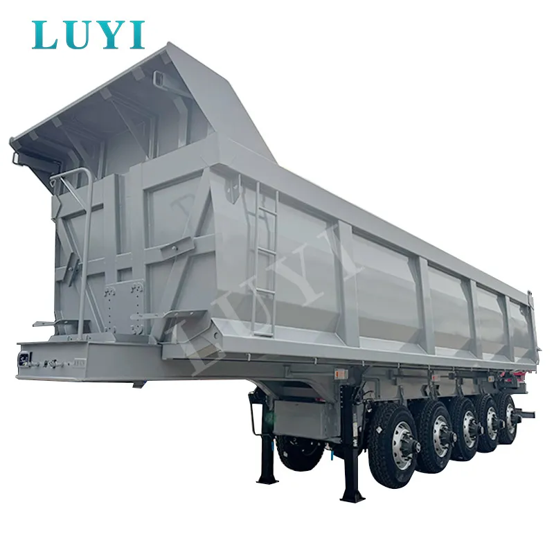 5-axle rear tipper semi-trailer