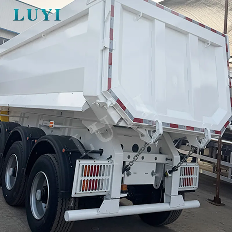 3-axle U-type tipper semi-trailer