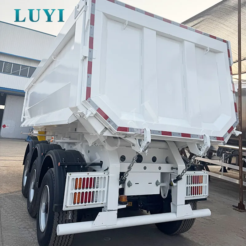 3-axle U-type tipper semi-trailer