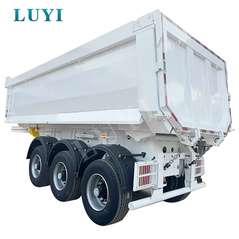 3-axle U-type tipper semi-trailer