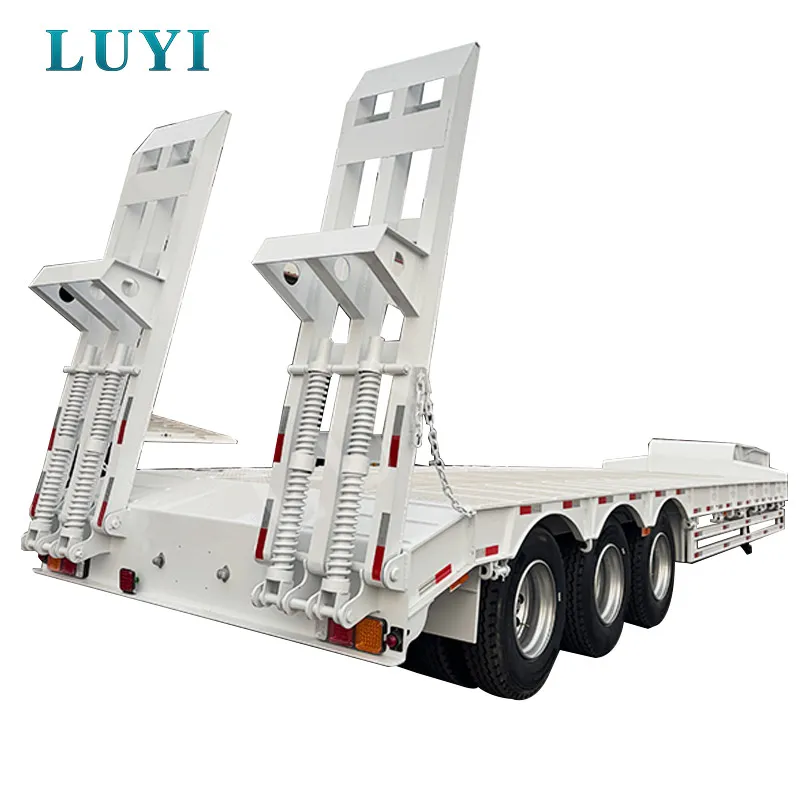 Low bed semi-trailers