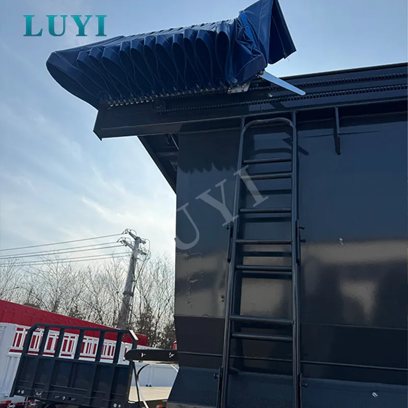 4-axle rear tipper semi-trailer