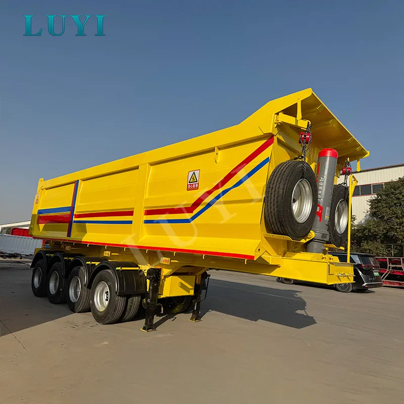 Dump semi-trailers