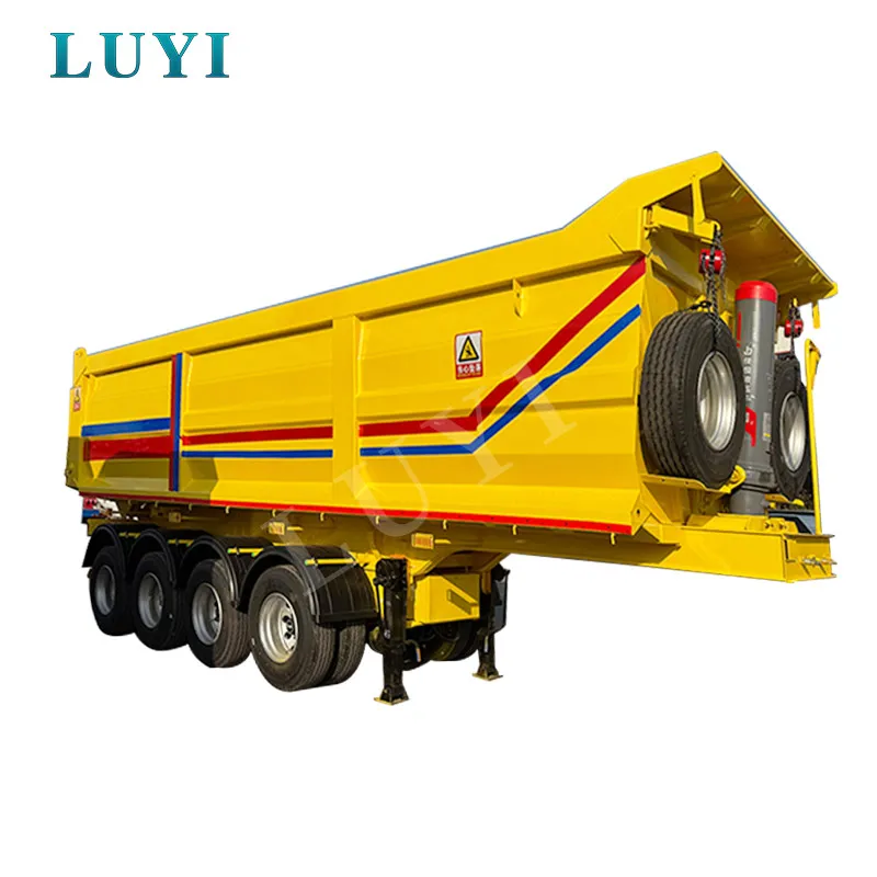 Dump semi-trailers