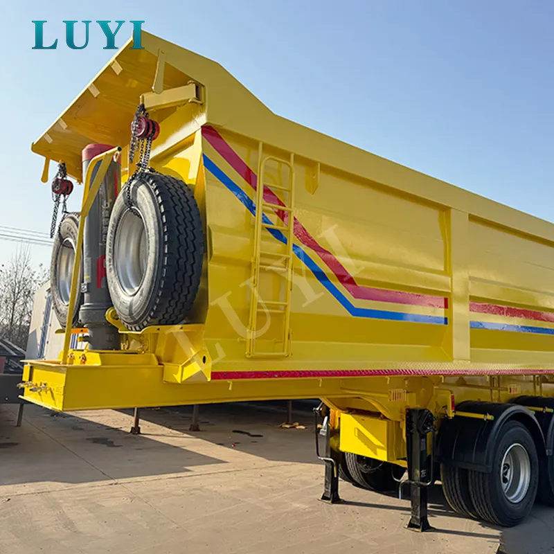 Dump semi-trailers