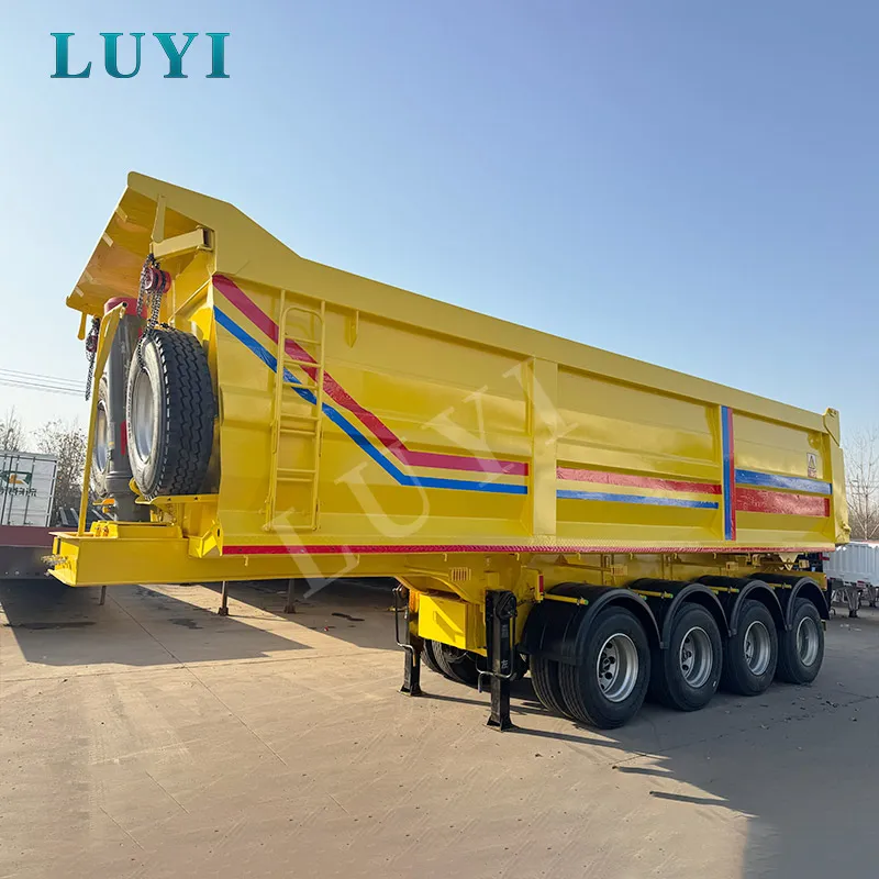 Dump semi-trailers