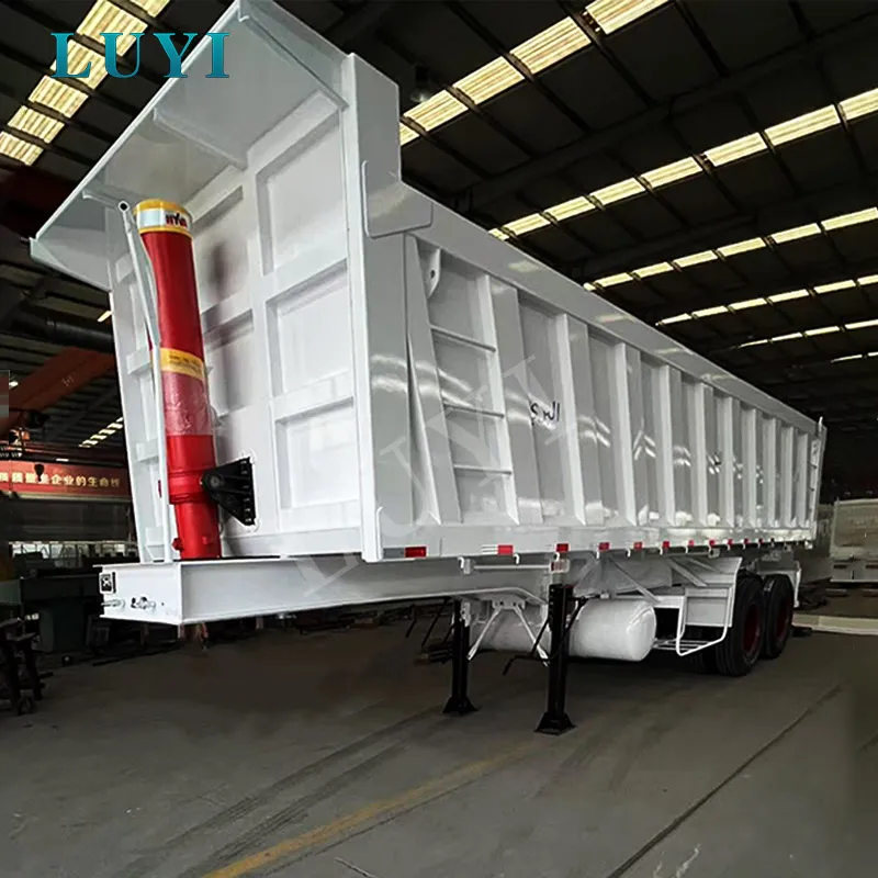 2-axle rear tipper semi-trailer