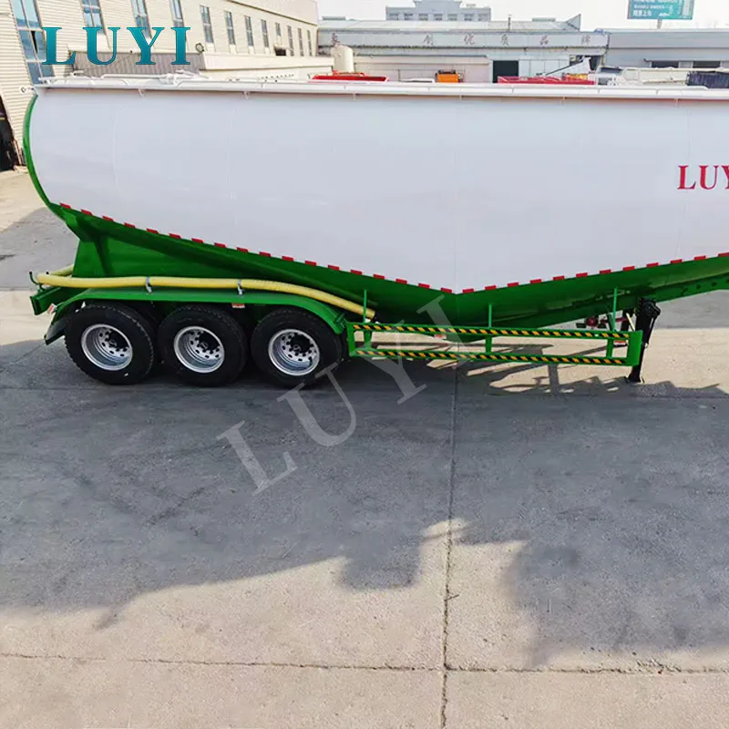three-axle powder tank semi-trailer