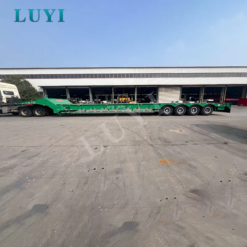 4-axle low bed semi-trailer
