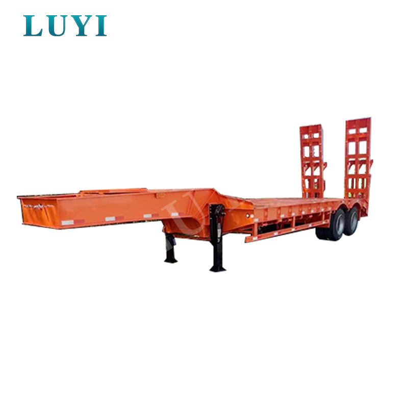 40-ton Two-Axle Low Bed Semi-Trailer