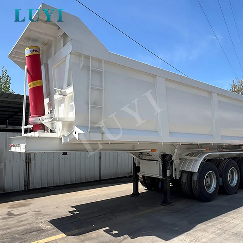 4 Axle 80 Ton Rear Tipper Semi-Trailer