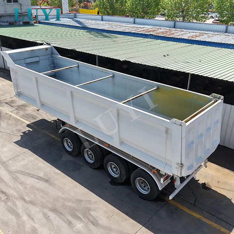 4 Axle 80 Ton Rear Tipper Semi-Trailer