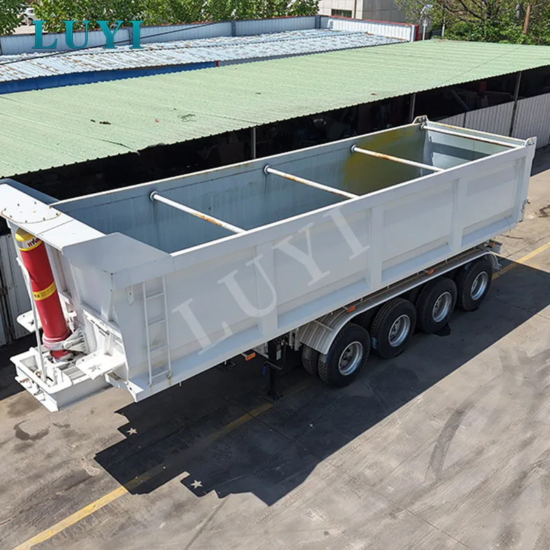 4 Axle 80 Ton Rear Tipper Semi-Trailer