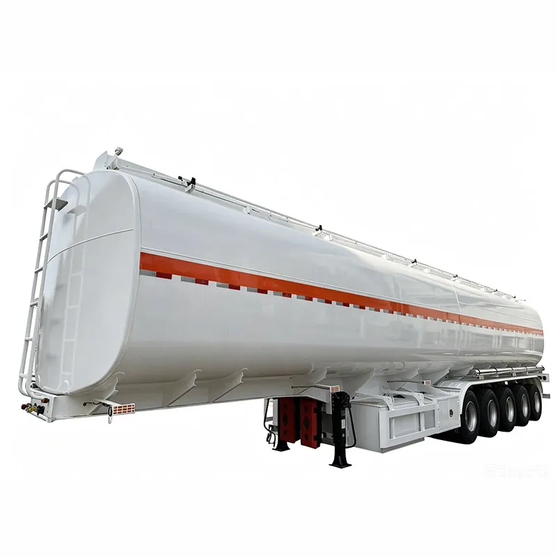 5-axle 70000 liters fuel tanker truck