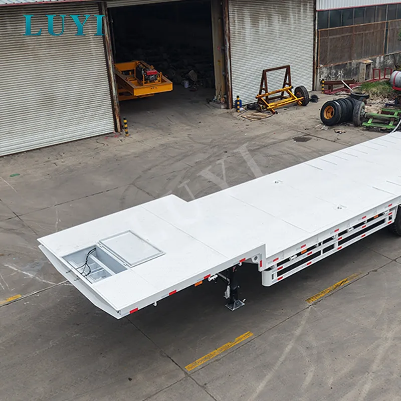 3-axle 13m low bed semi-trailer
