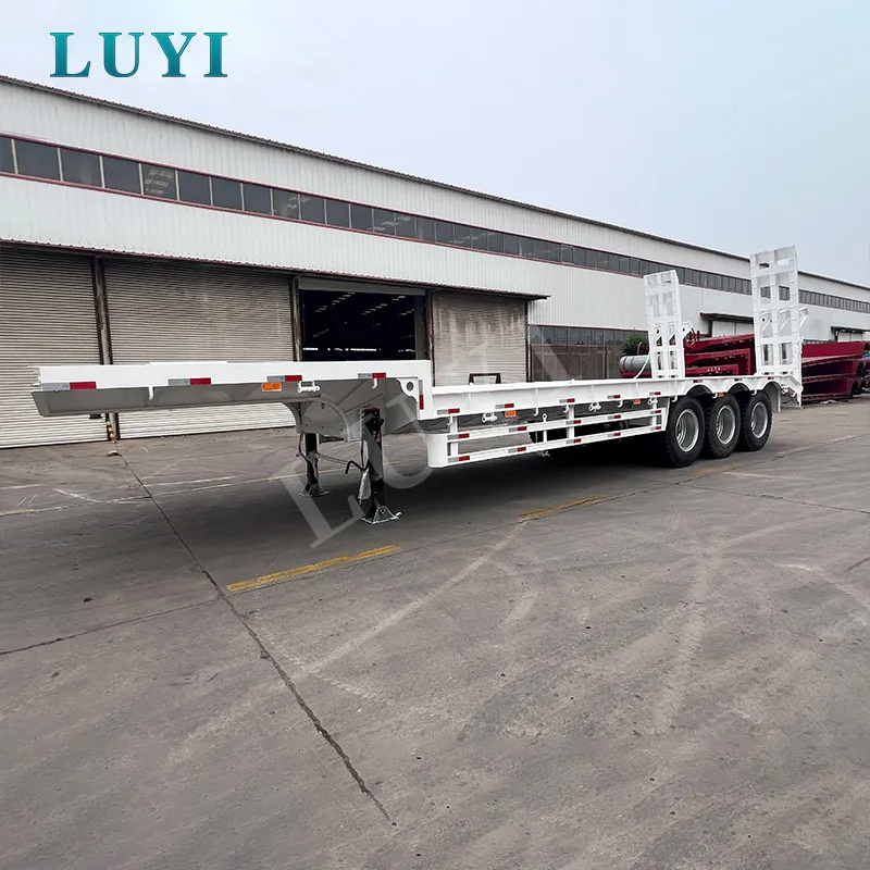 3-axle 13m low bed semi-trailer