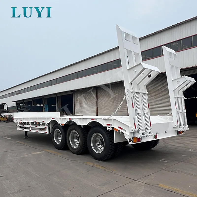 3-axle 13m low bed semi-trailer