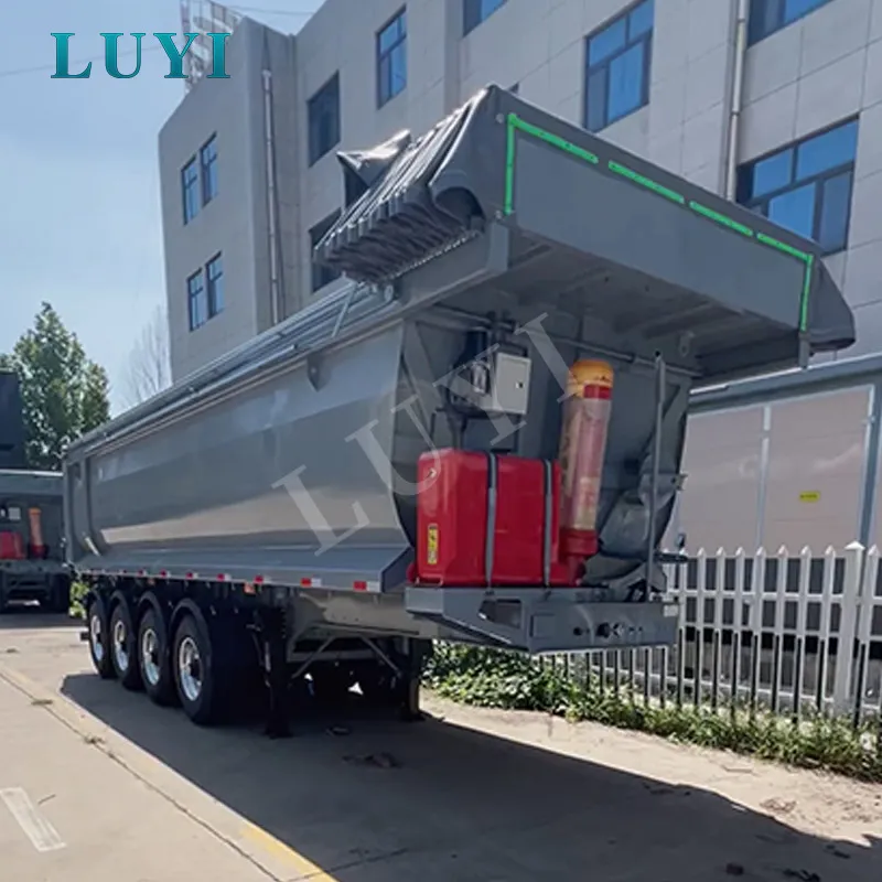 4-axle rear tipper semi-trailer