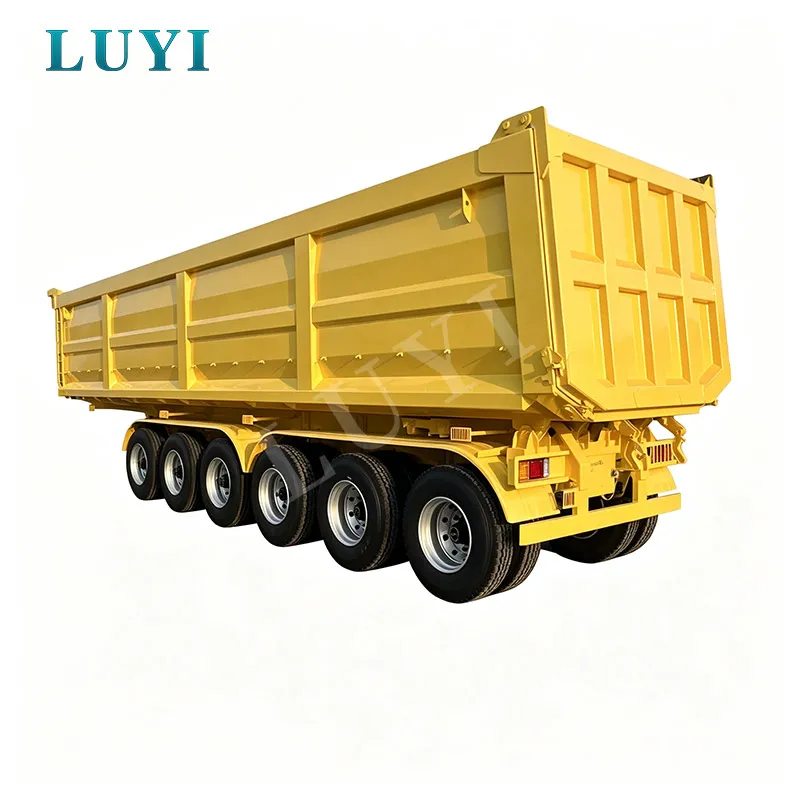 6-axle rear tipper semi-trailer