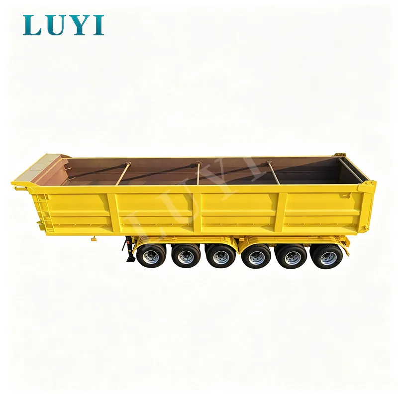 6-axle rear tipper semi-trailer