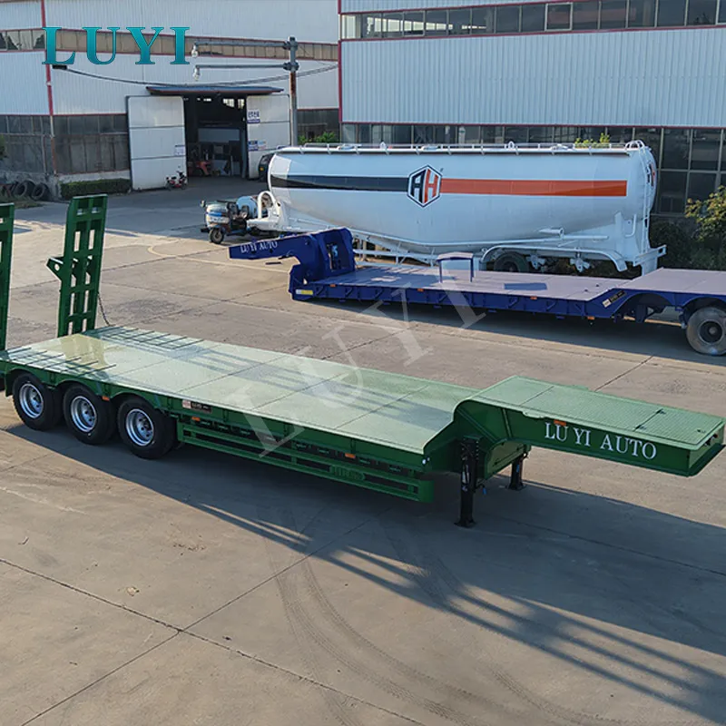 13m 3‑Axle Low Bed Semi‑Trailer