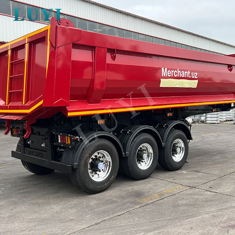 3-axle rear tipper semi-trailer