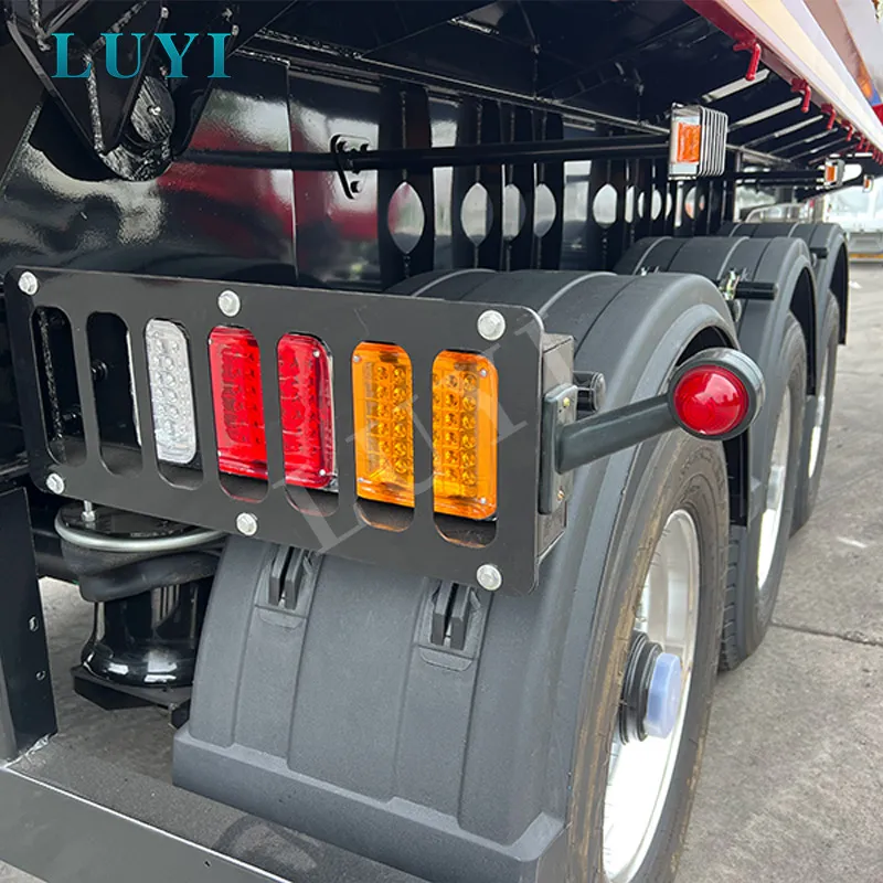 3-axle rear tipper semi-trailer