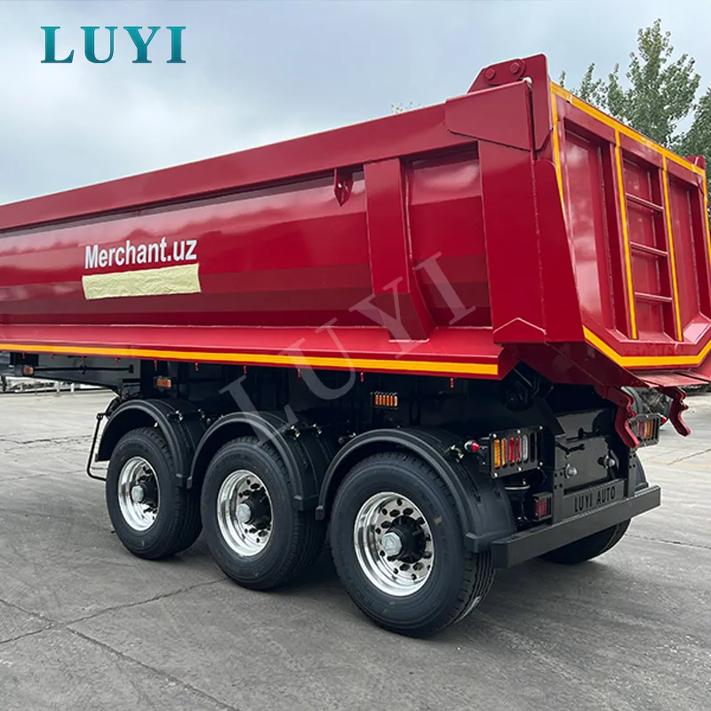3-axle rear tipper semi-trailer