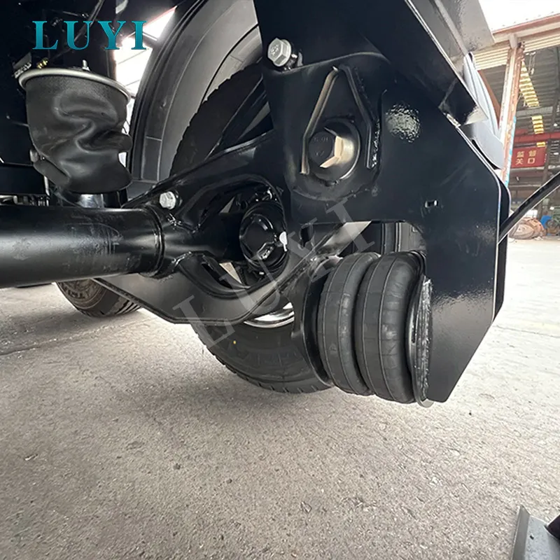 3-axle rear tipper semi-trailer