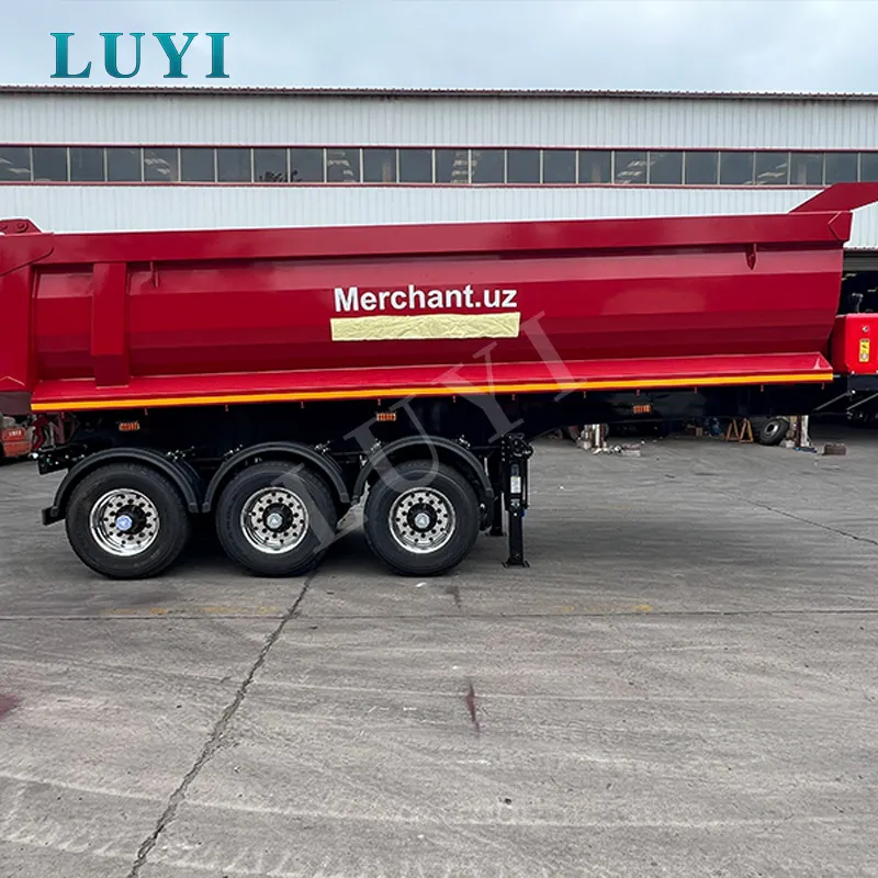 3-axle rear tipper semi-trailer