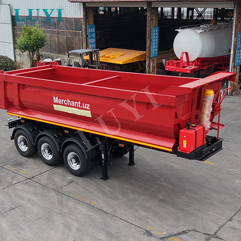 3-axle rear tipper semi-trailer